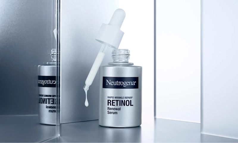 Rapid Wrinkle Repair Serum with full dropper showing texture and formula consistency