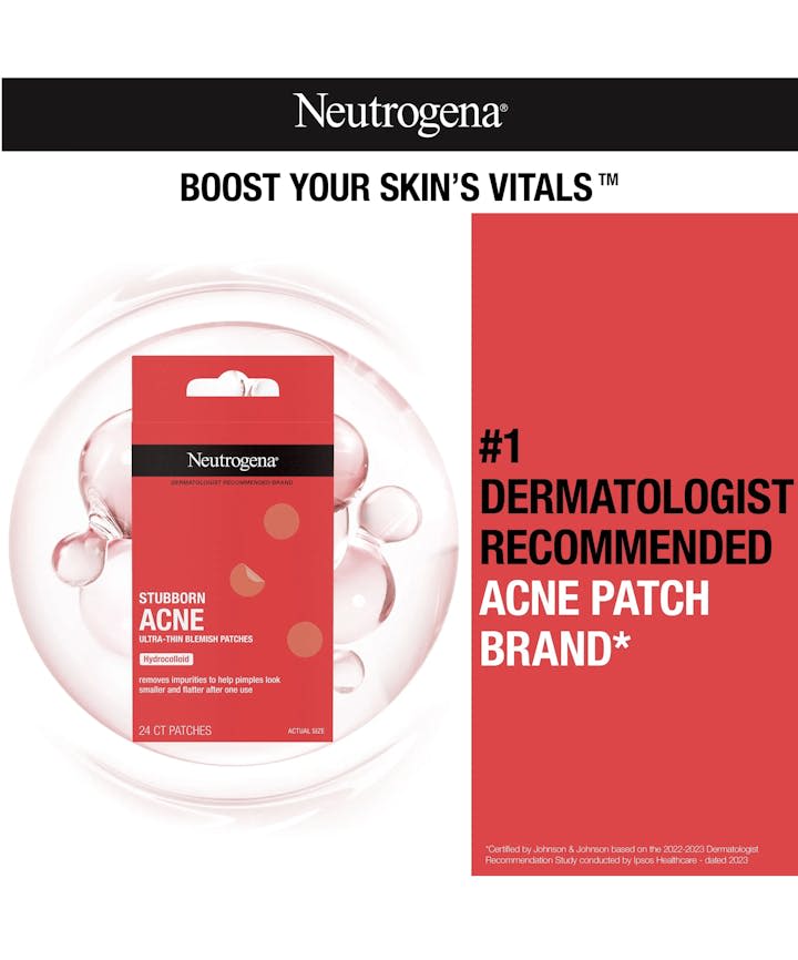 Neutrogena Stubborn Acne®  Ultra-Thin Blemish Patches