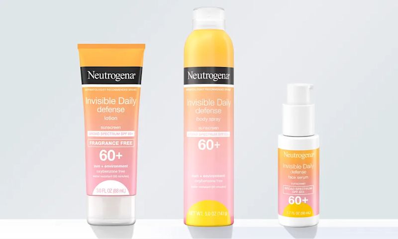 Neutrogena® Invisible Daily Defense Product Line