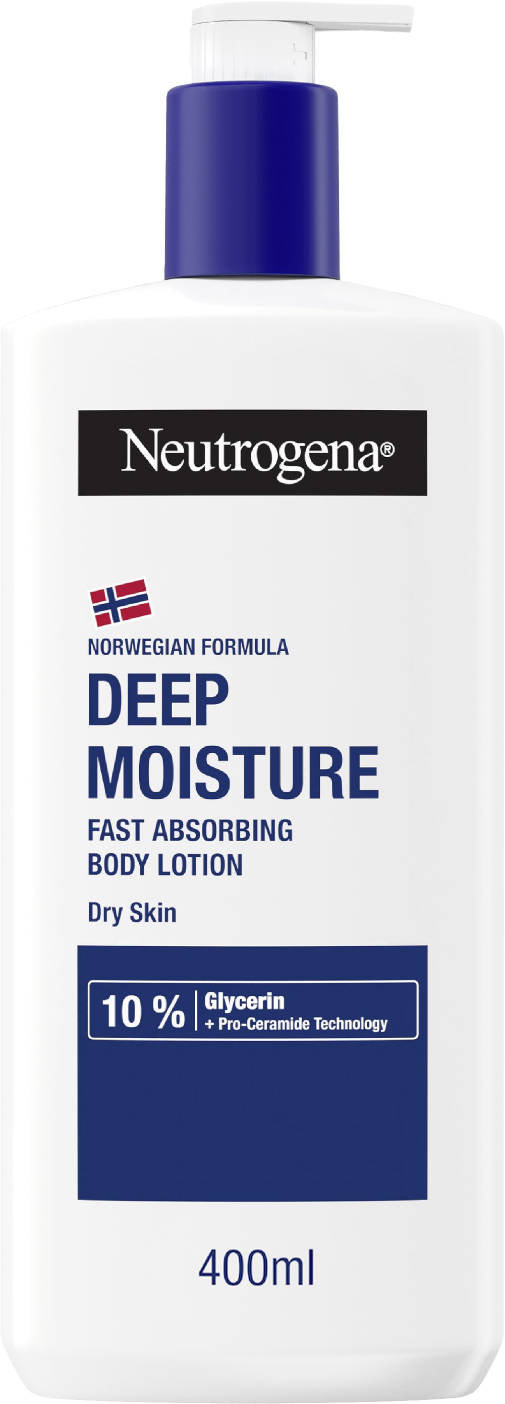 Neutrogena® Formula Norvegiană® Loțiune intens hidratantă cu absorbție rapidă