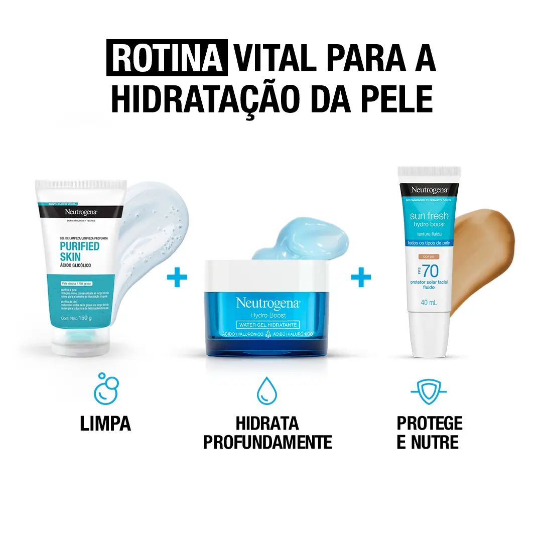 Protetor Solar Facial NEUTROGENA SUN FRESH® Hydro Boost FPS 70 Cor 2.0 40ml - Image 6