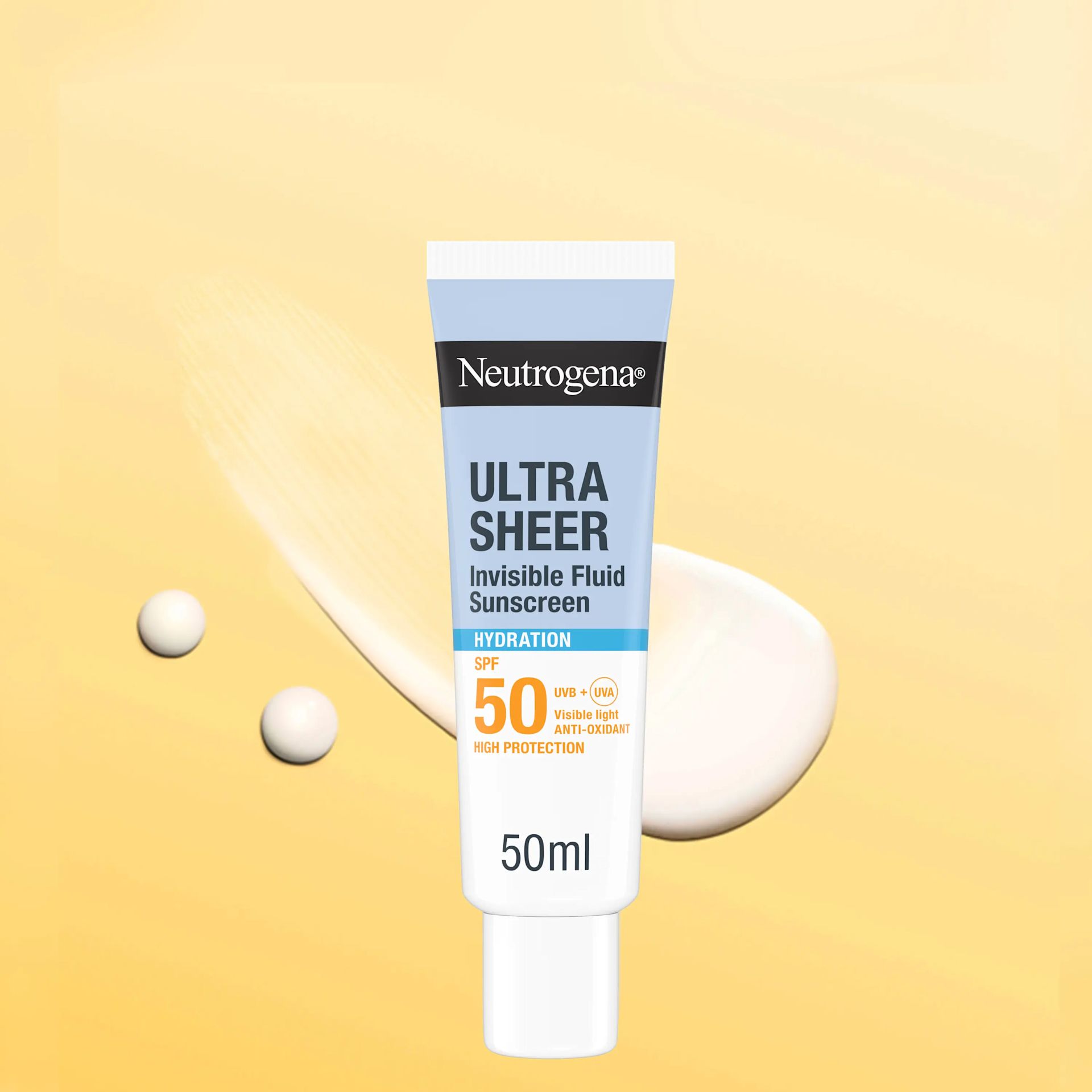Ultra Sheer Invisible Hydration Fluid Sunscreen SPF50