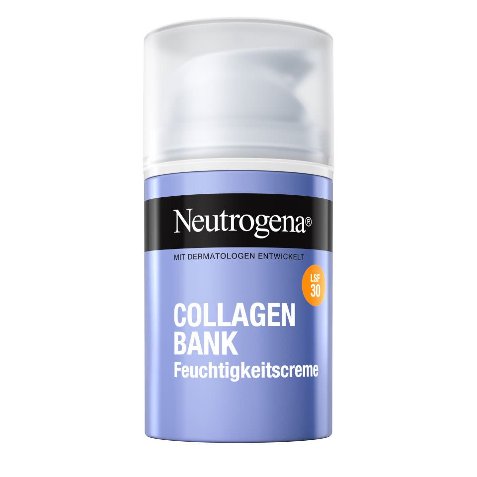 Neutrogena® Collagen Bank Feuchtigkeitscreme LSF 30 Produktansicht von vorne