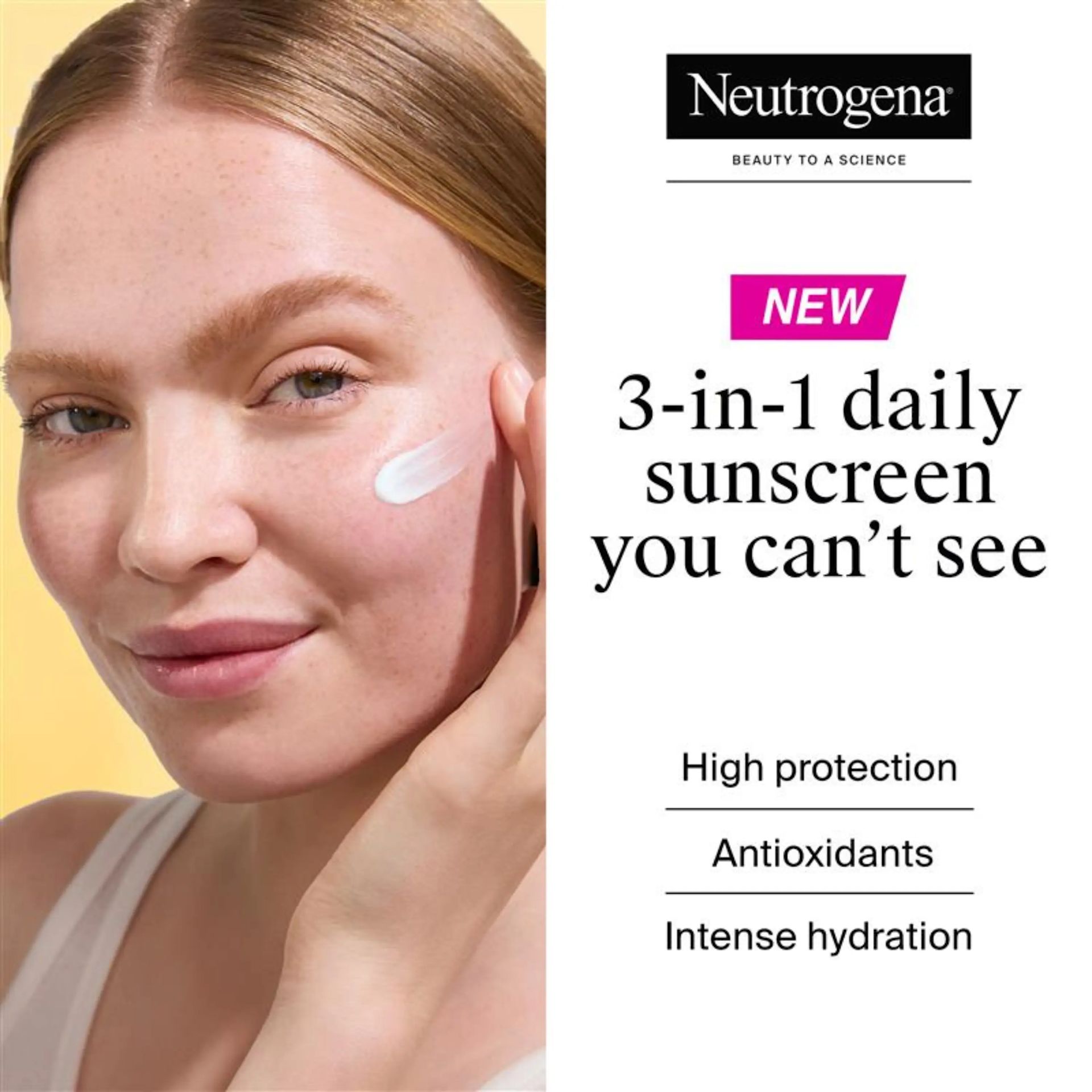 Neutrogena® Ultra Sheer Invisible Fluid Sunscreen Hydration SPF50 - img