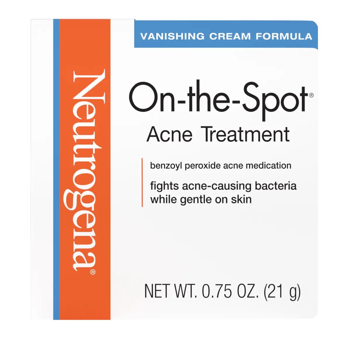 Neutrogena® On-The-Spot Acne Treatment Front of Packaging