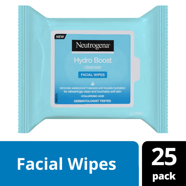 Neutrogena® Hydro Boost Make-Up Remover Wipes 25 - Image 3 - Neutrogena - en-AU