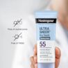 Ultra Sheer® Dry-Touch Sunscreen SPF 55; free of oxybenzone; free of PABA