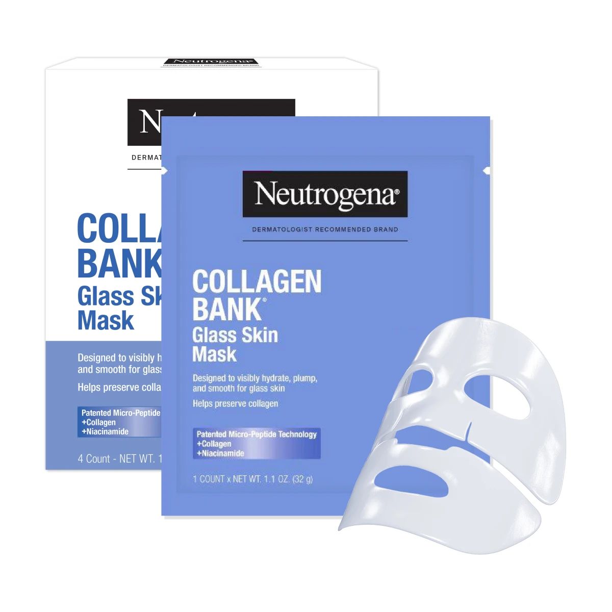 Neutrogena® Collagen Bank Glass Skin Mask