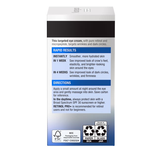 Neutrogena® Rapid Wrinkle Repair Retinol Pro+ Eye Cream 14g - Image 4 - Neutrogena - en-AU