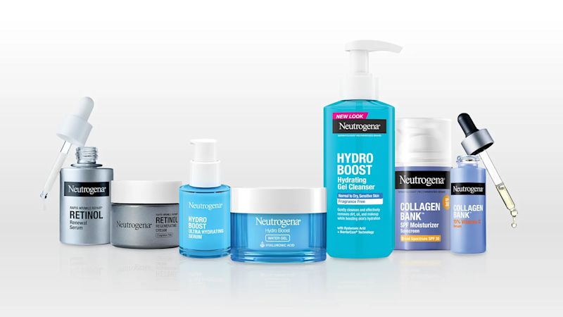 Neutrogena® skin care products included in all of the regimen duos