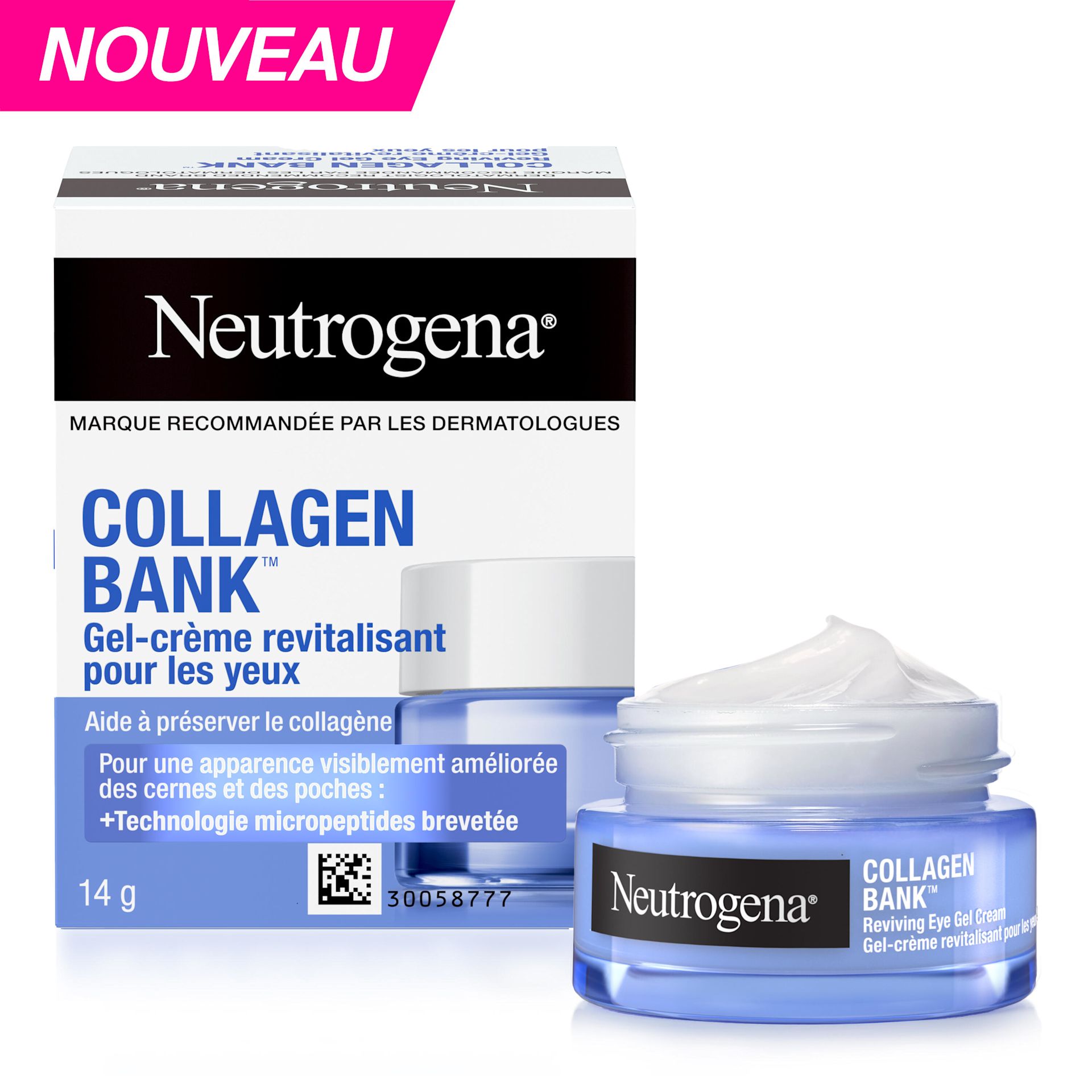 Gel-crème pour les yeux Neutrogena® Collagen Bank®