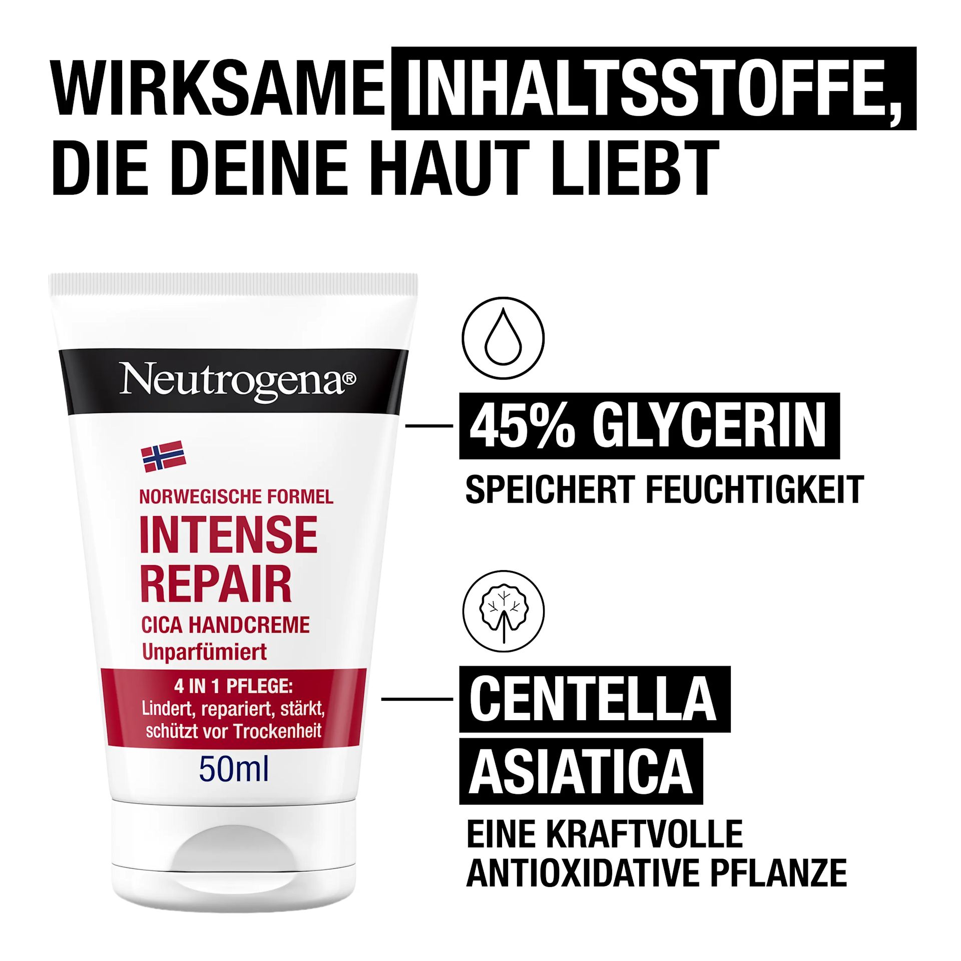 Wirksame Inhaltsstoffe die deine Haut liebt.