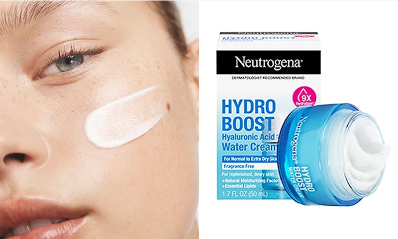 Neutrogena® Hydro Boost Hyaluronic Acid Water Cream Fragrance Free Facial Moisturizer