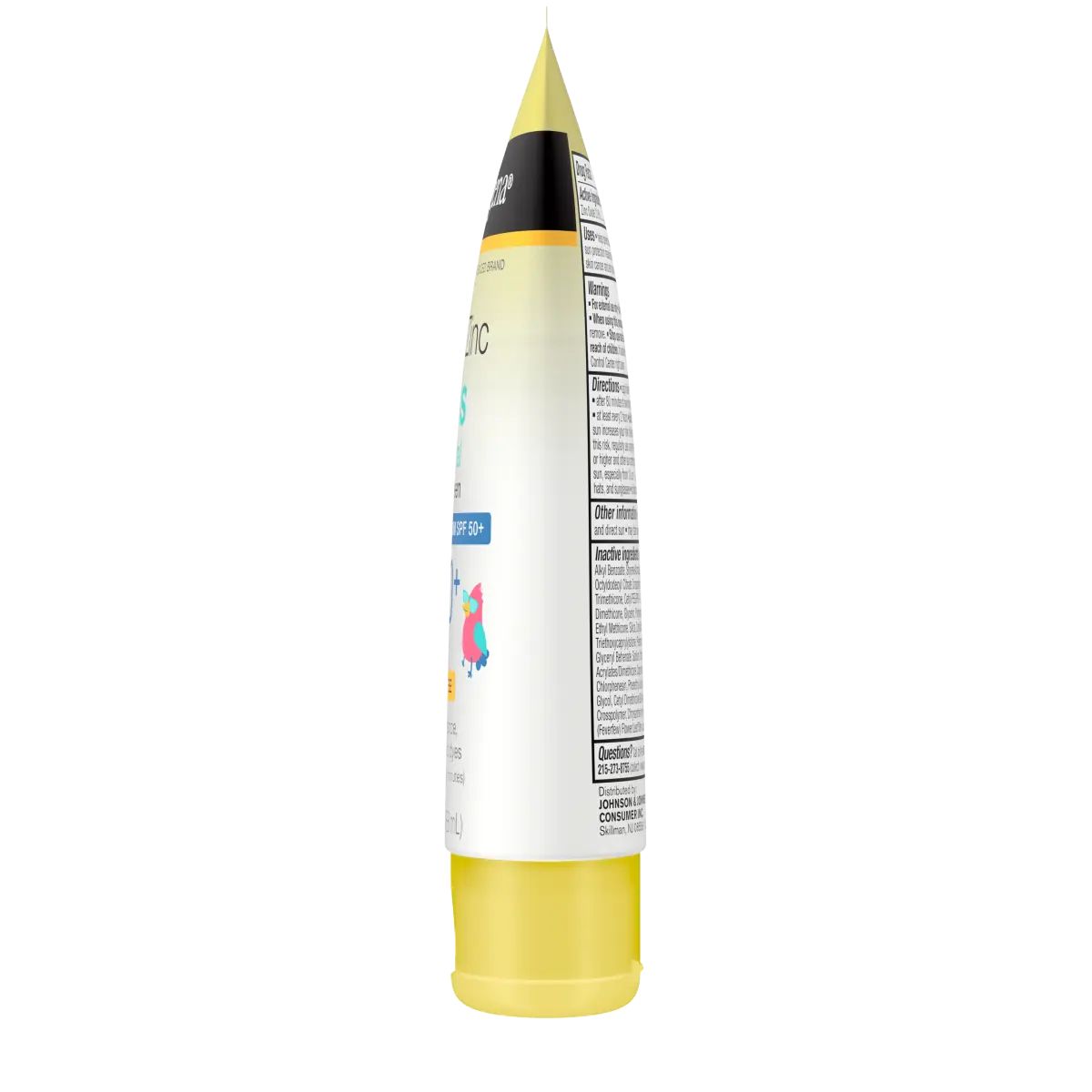 Side view of Sheer Zinc Kids Mineral Sunscreen Broad Spectrum SPF 50+