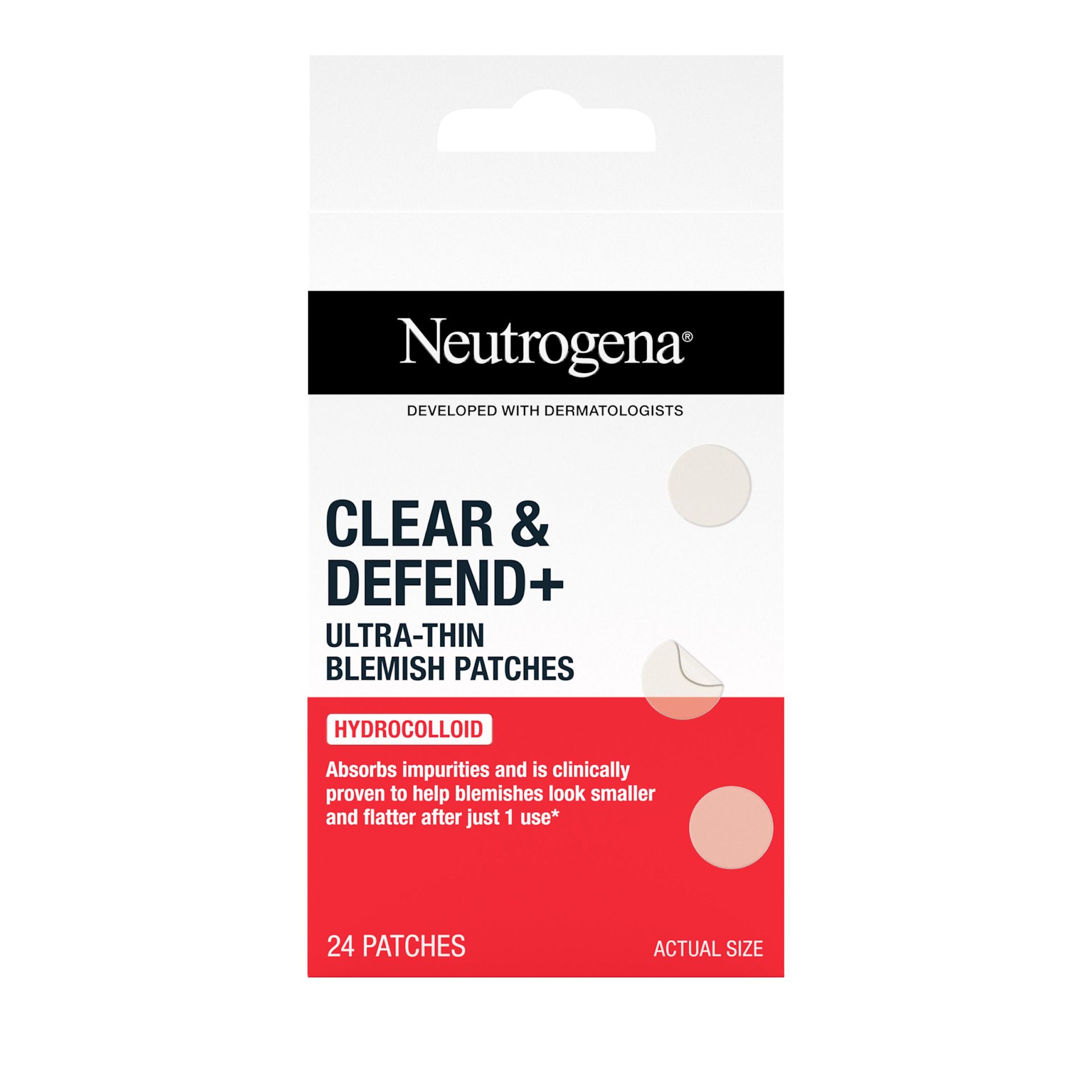 Neutrogena® Clear & Defend+ Ultra-Thin Blemish Patches