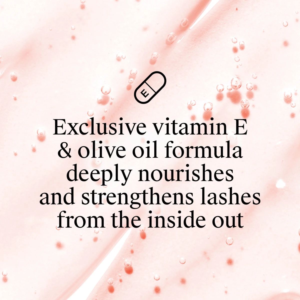 NA_US_NTG_HealthyLenghts_Mascara_0.21fl.oz_ATF3.webp Pink background with vitamin E and olive oil formula nourishing and strengthening lashes