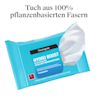 Tuch aus 100% pflanzenbasierten Fasern