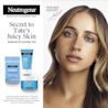 Image displaying Tate McRae, and her Skin Regime. The Refresh and Hydrate Set includes HydroBoost Water Gel, HydroBoost Gel Cleanser, and Makeup Remover Ultra-Soft Cleansing Towelettes
