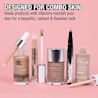 Neutrogena® Healthy Skin products on pink background featuring Glow Perfector Pen for combo skin