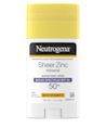 Neutrogena Sheer Zinc Mineral Sunscreen Stick Broad Spectrum SPF 50+