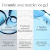 Les trois ingrédients de la formule de matrice de gel du gel-crème Neutrogena Hydro Boost