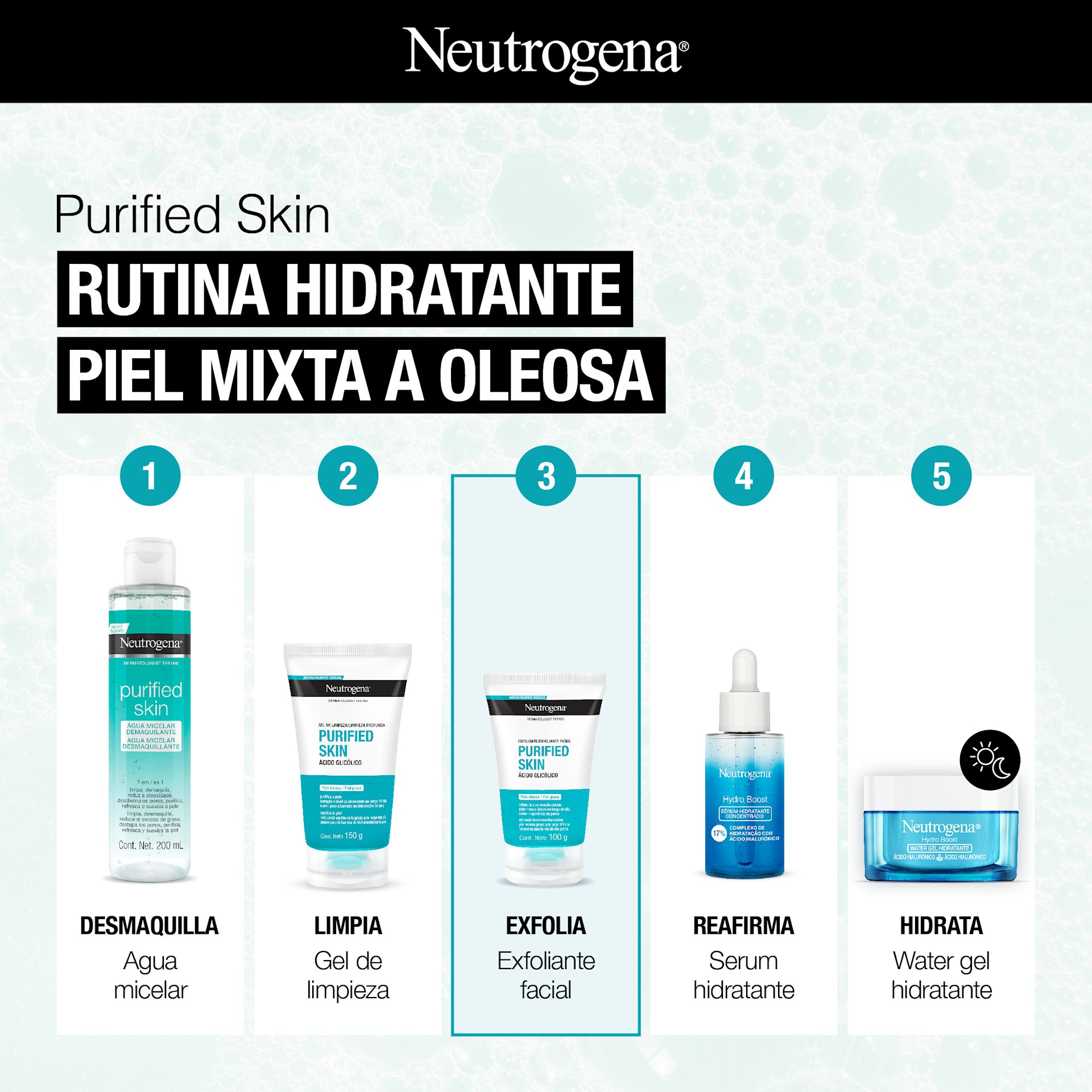 Exfoliante NEUTROGENA® PURIFIED SKIN® x100g - Image 5 - Neutrogena - es-AR