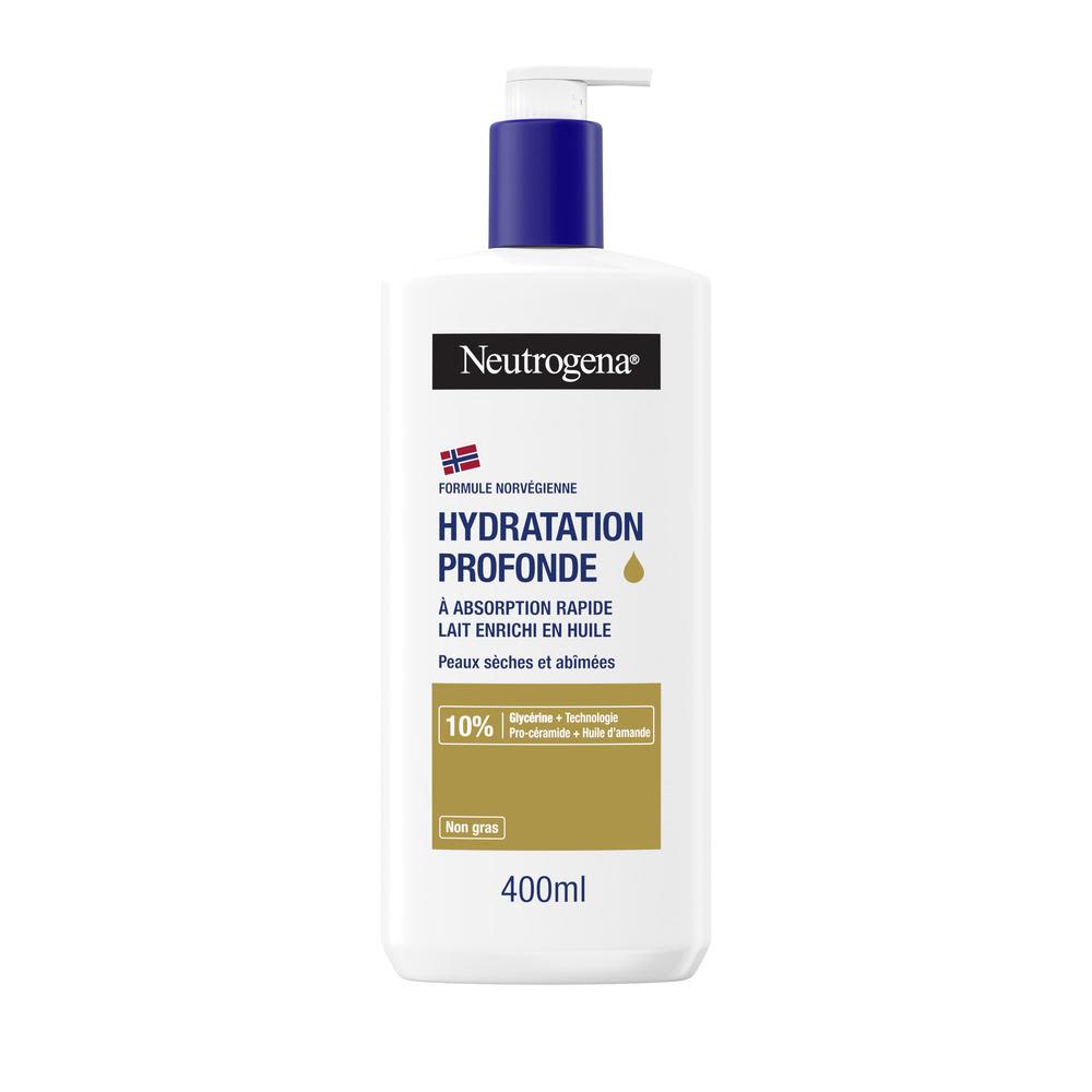 Lait corporel huile hydratation intense 400ml