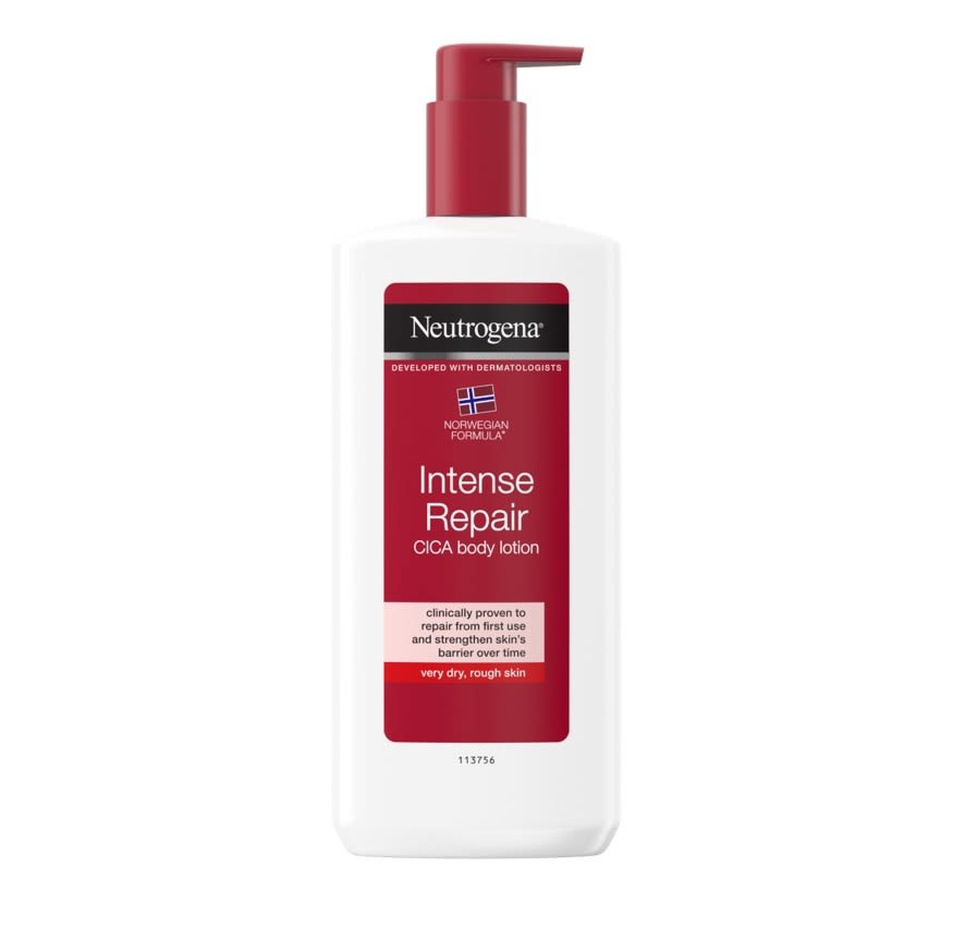 Neutrogena® Norwegian Formula Intense Repair CICA losjon za telo za zelo suho, hrapavo kožo