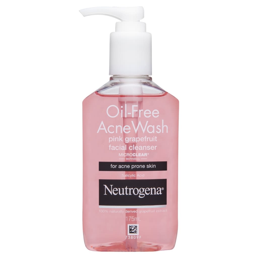 Neutrogena® Oil Free Acne Wash Pink Grapefruit Facial Cleanser 175mL