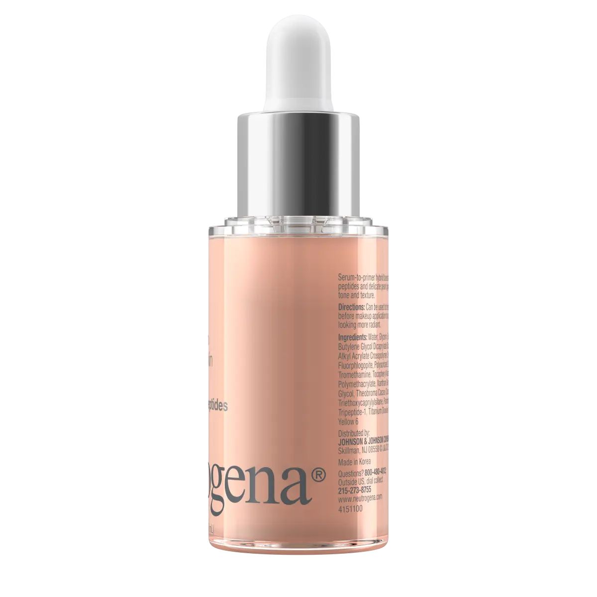 Neutrogena® Healthy Skin Radiant Primer + Serum, 1.0 Fl. Oz, right angled package view
