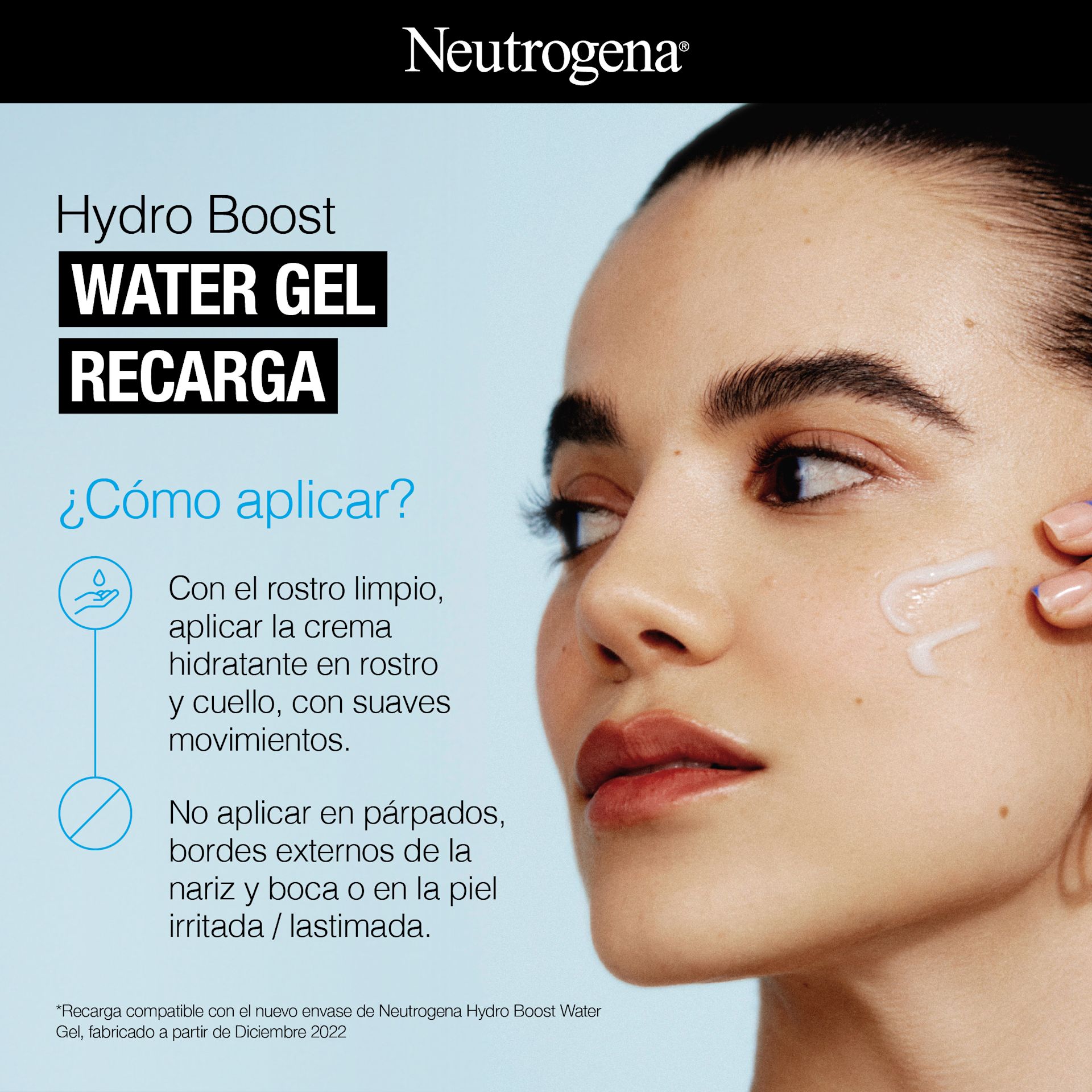 NEUTROGENA® HYDRO BOOST® Water Gel Formato Recarga - Image 10 - Neutrogena - es-AR