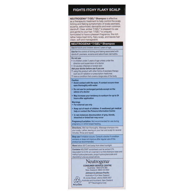 Neutrogena® T/Gel Shampoo 200mL - Image 3 - Neutrogena - en-AU
