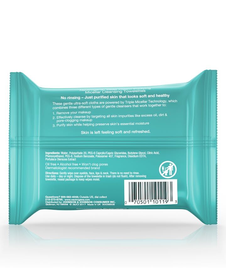 Deep Clean® Purifying Micellar Cleansing Towelettes