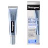 Vorderansicht Neutrogena® Retinol Boost Augencreme Produkt neben der Verpackung