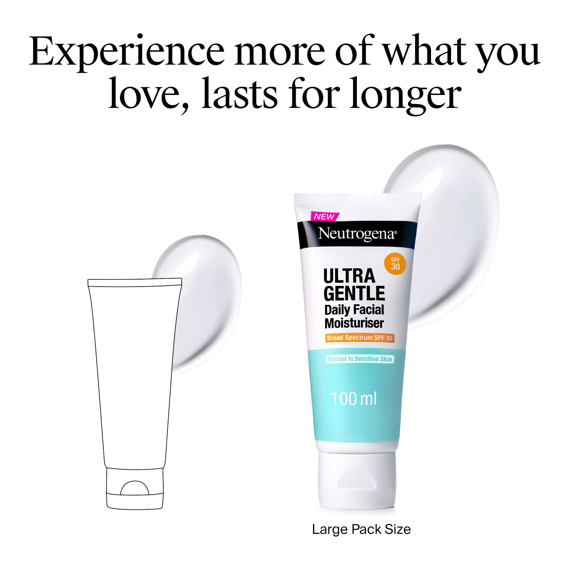 NTG EMEA UK 3574661875460 Neutrogena Ultra Gentle Daily Facial Moisturiser SI06 THUMB JPG