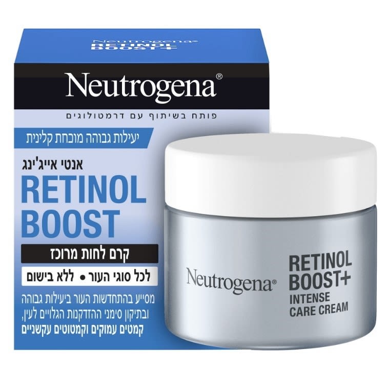 Neutrogena®‎  קרם לחות מרוכזRetinol Boost+‎