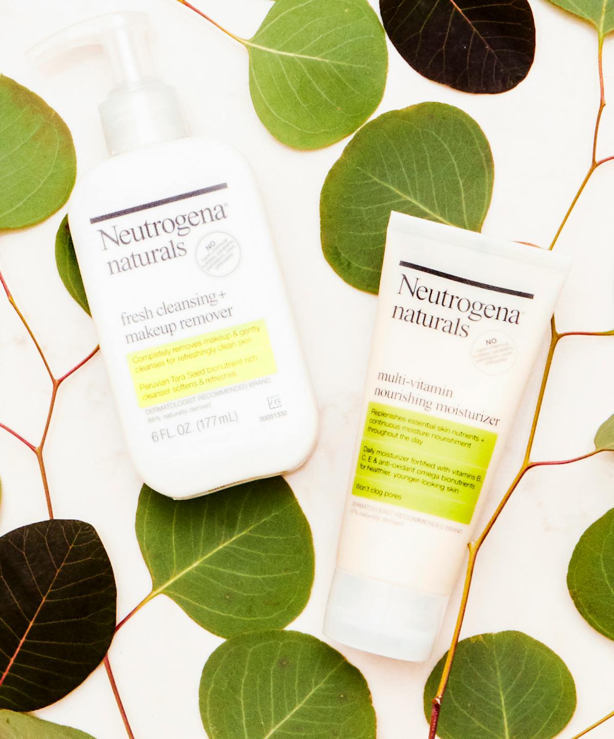 Neutrogena® Naturals Fresh Cleansing + Makeup Remover