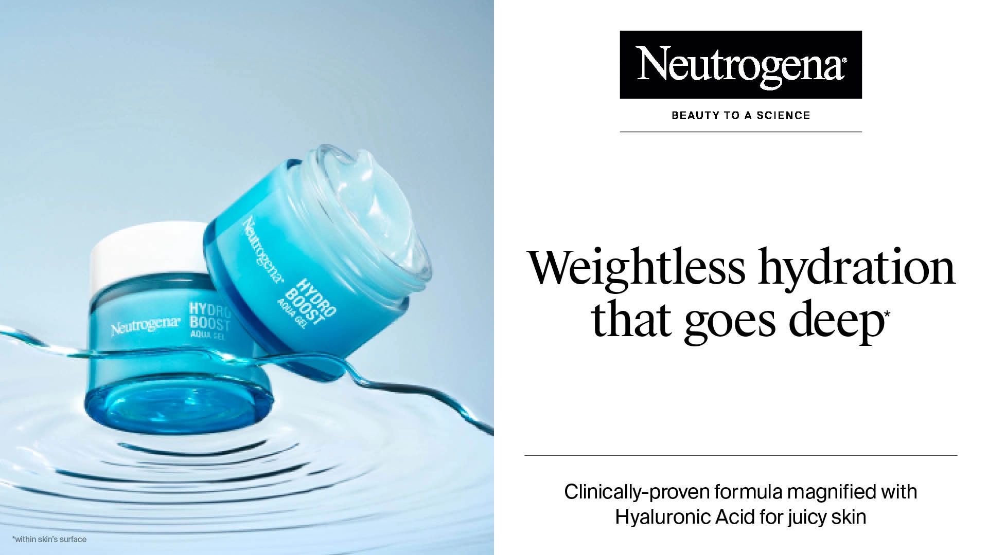 Neutrogena Hydro Boost Produktinie.