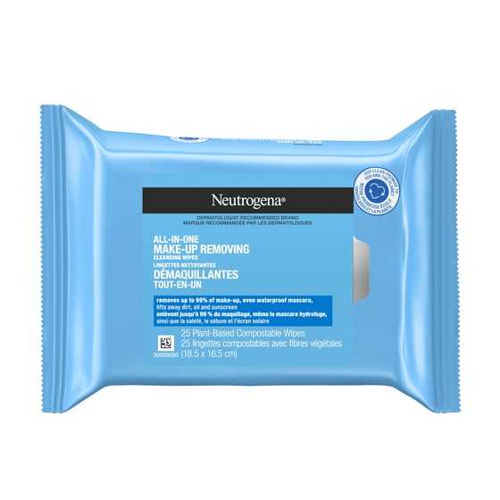 Lingettes nettoyantes démaquillantes NEUTROGENA® Tout-en-un