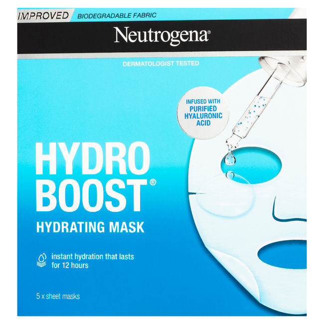 Neutrogena® Hydro Boost Hydrating Mask 5 Pack - Image 2 - Neutrogena - en-AU