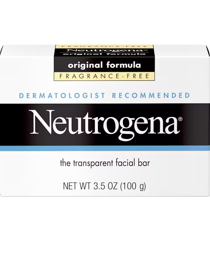 Neutrogena Original Amber Bar Facial Cleansing Bar