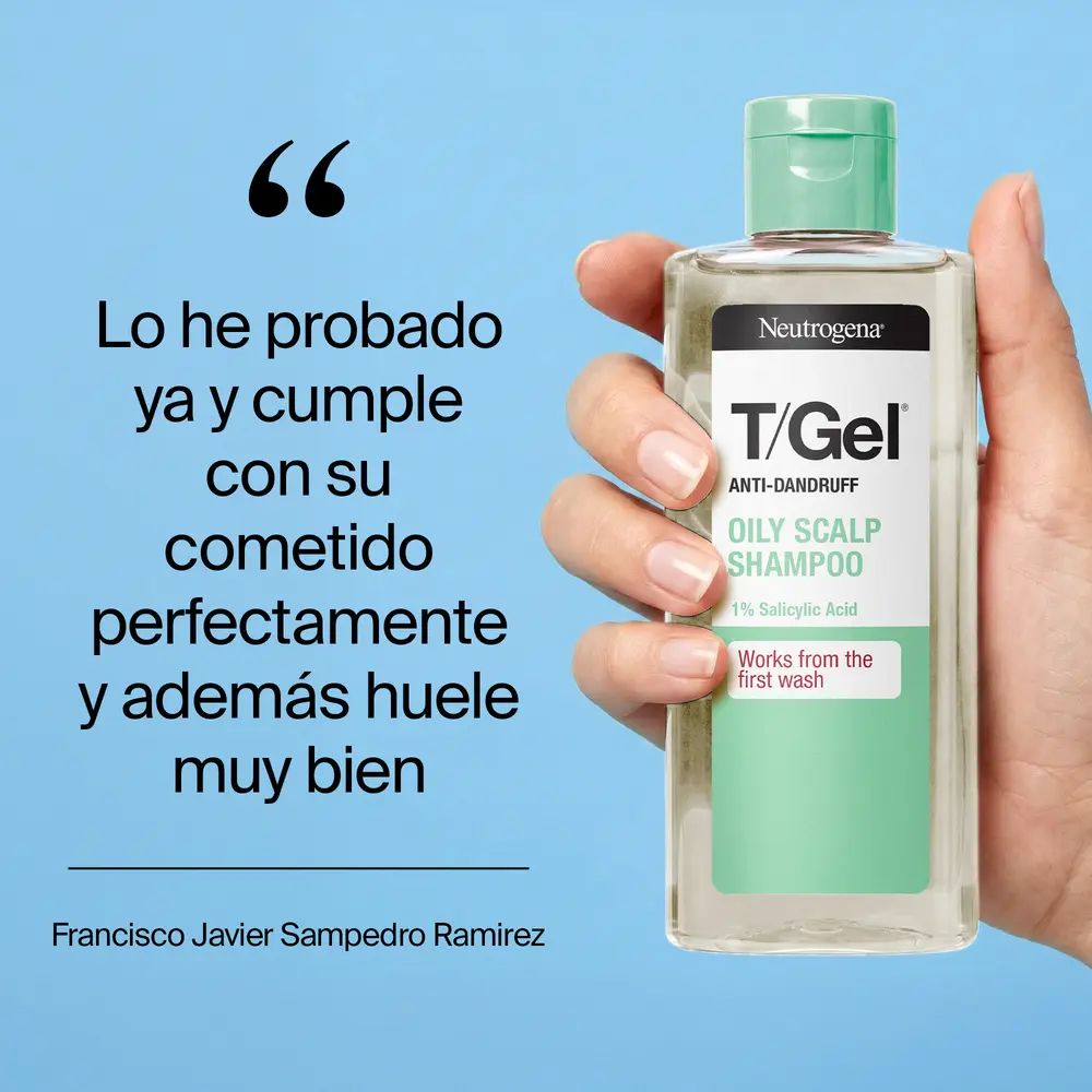 T/Gel® Champú Anticaspa Cabello Graso