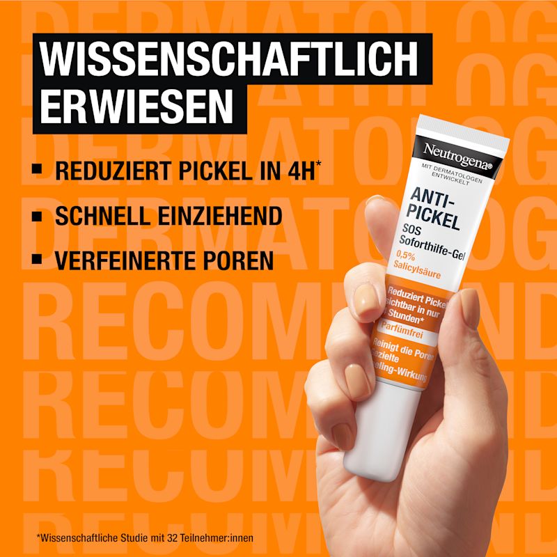 Wissenschaftlich erwiesen. Reduziert Pickel in 4h, schnell einziehend, verfeinerte Poren