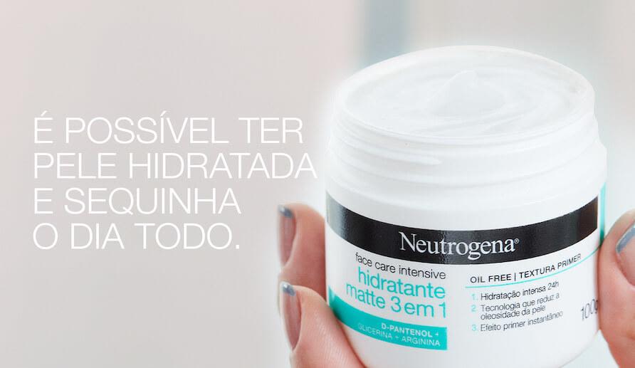 É possível ter pele hidratada e sequinha o dia todo.