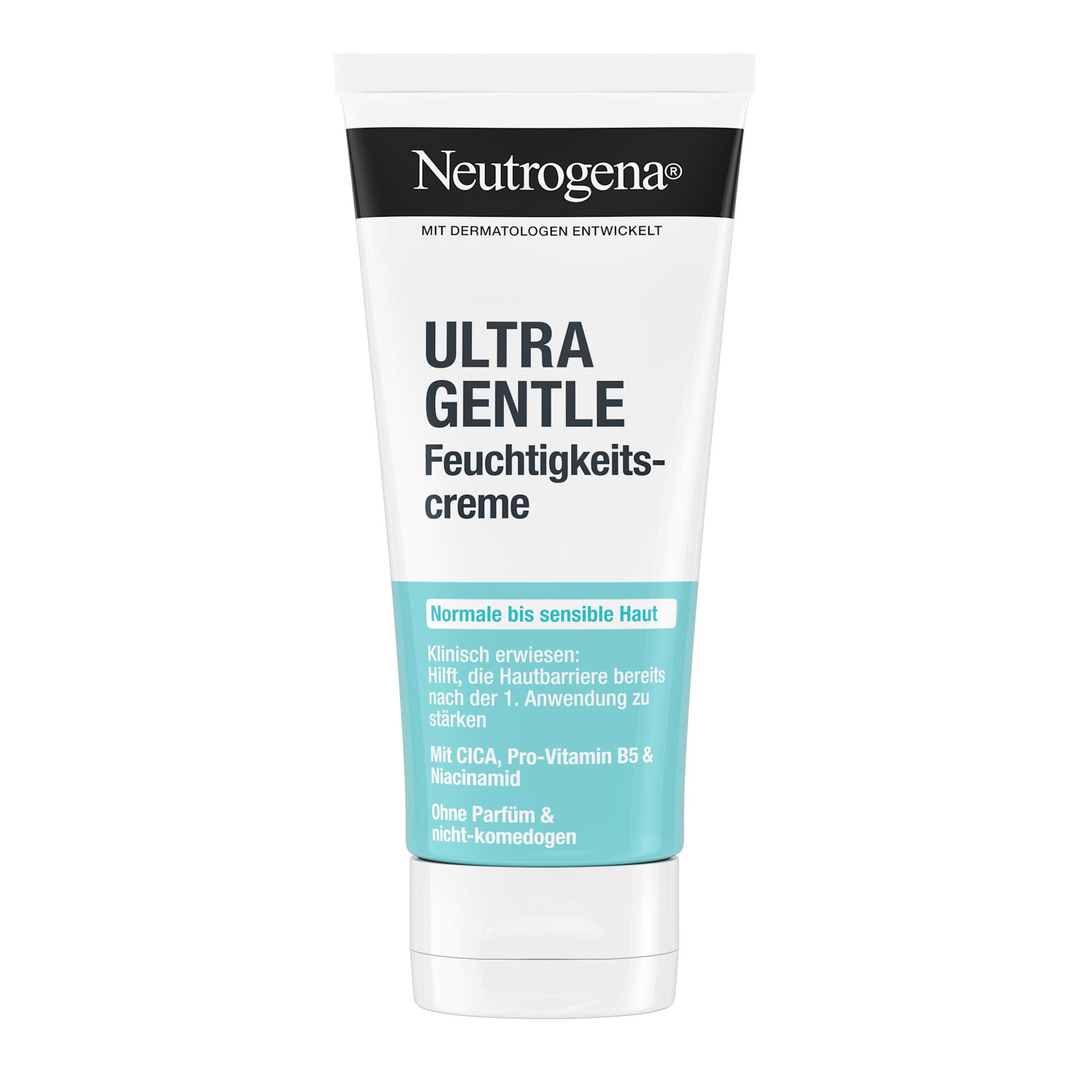 Neutrogena Ultra Gentle Feuchtigkeitscreme Packshot von vorne