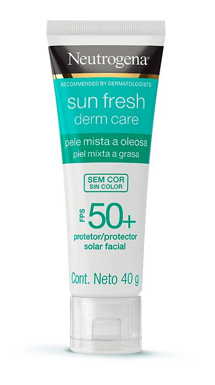 PROTECTOR SOLAR FACIAL NEUTROGENA® SUN FRESH DERM CARE SIN TONO