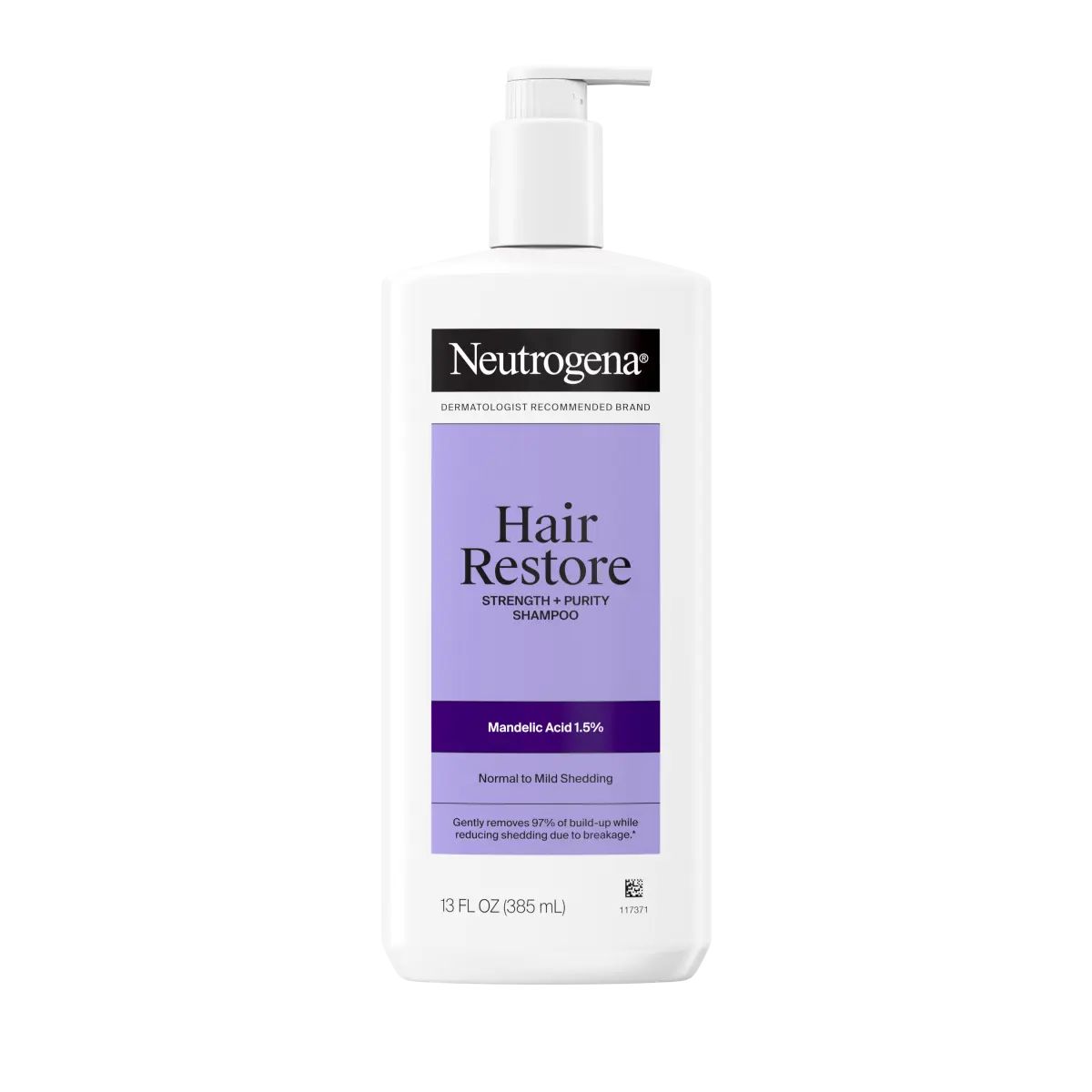 Hair Restore Strength + Purity Shampoo Front of Packaging