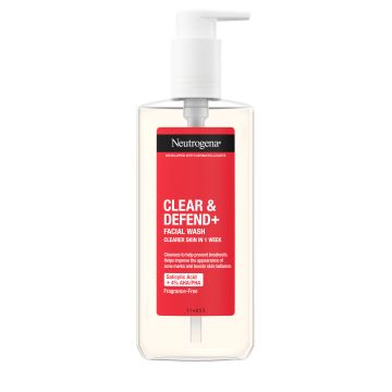 Neutrogena<sup>®</sup> <br>Clear & Defend+ <br>Facial Wash