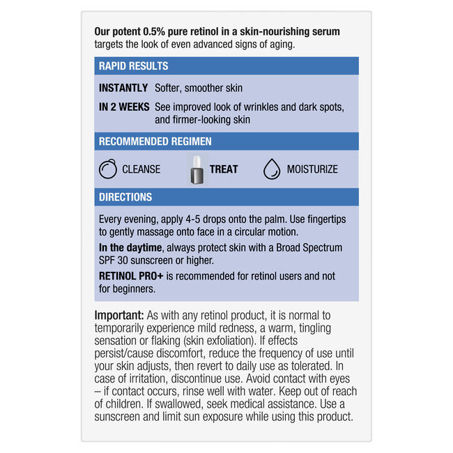 Neutrogena® Rapid Wrinkle Repair Retinol Pro+ .5% Power Serum 30mL - Image 4 - Neutrogena - en-AU