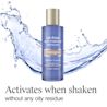 Neutrogena® oil-free eye makeup remover activates when shaken without oily residue